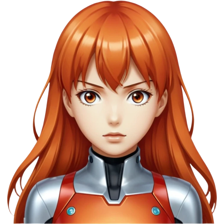 asuka Langley style hajime sorayama emoji