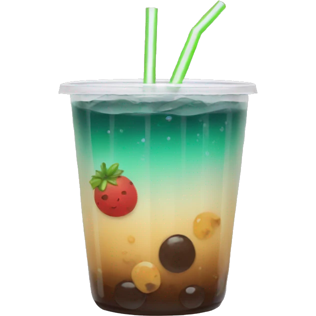 Boba drink emoji