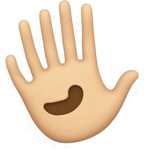 mano con pulgar arriba con pulseras emoji