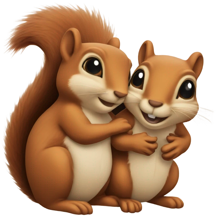 squirrel love emoji
