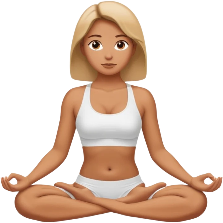 👯‍♀️+😴+🩲+🧘‍♀️ emoji