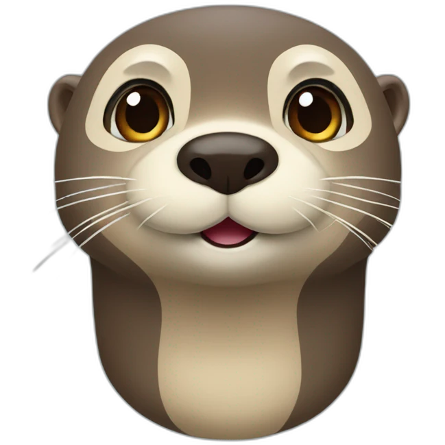 Loutre coqué emoji