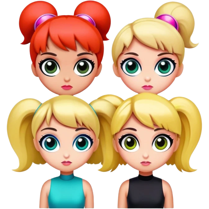 Power puff girls emoji