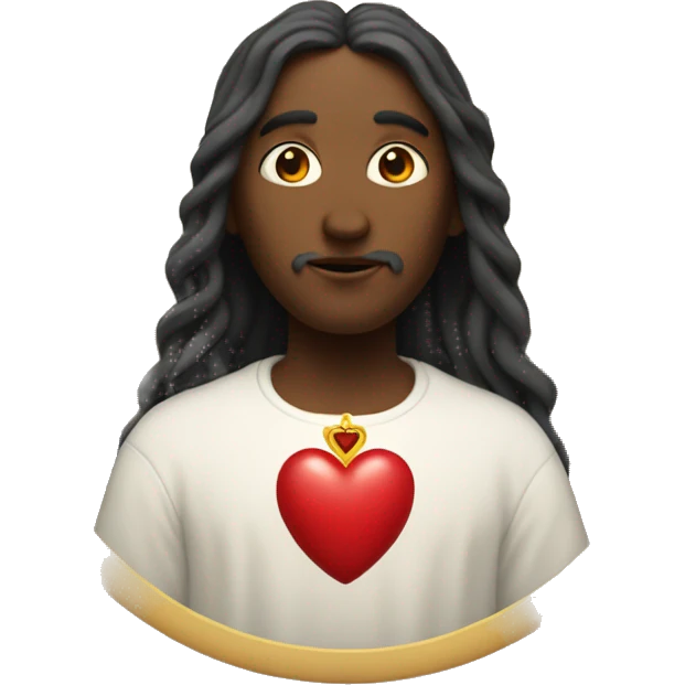 Sacred heart emoji