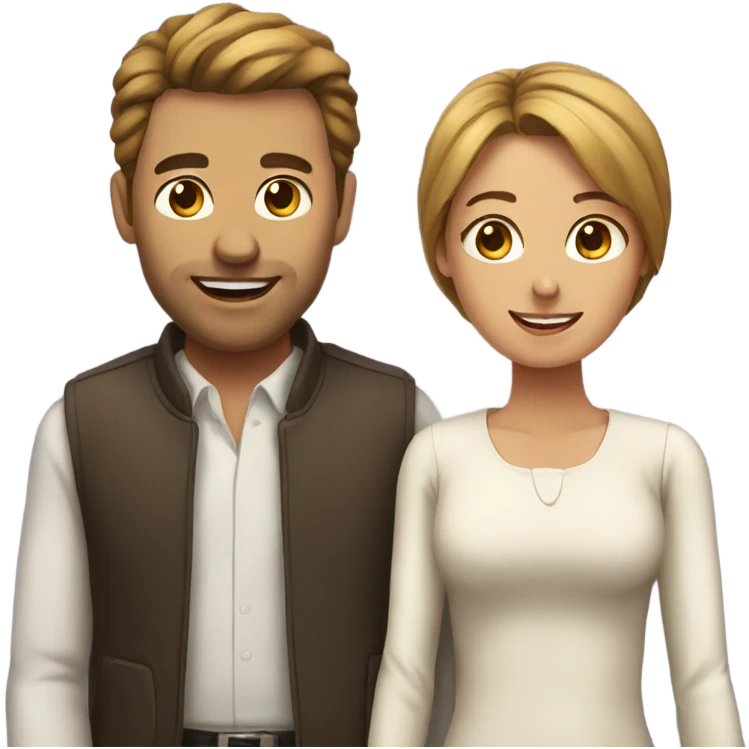 man and woman couple emoji