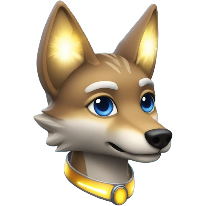 A space coyote emoji