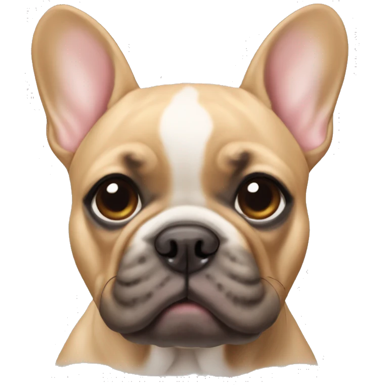 fawn french bulldog  emoji