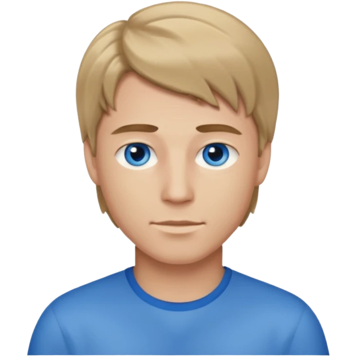 male darkblond emoji