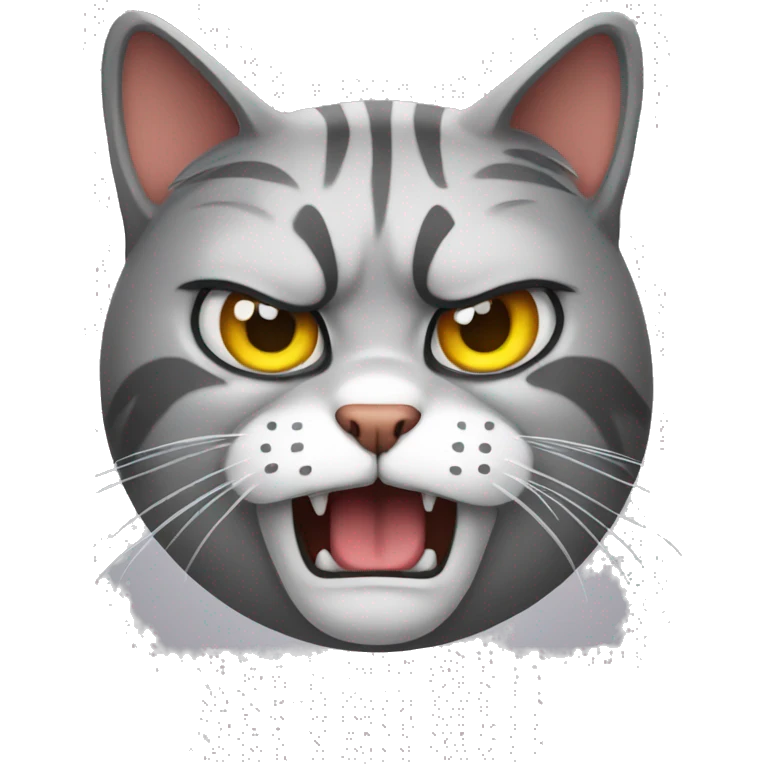 Angry cat emoji