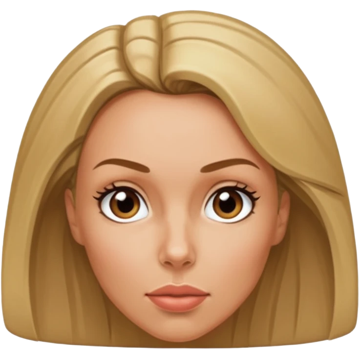 Naked Nicole Aniston head bottomview emoji