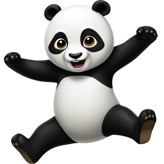 jump panda emoji