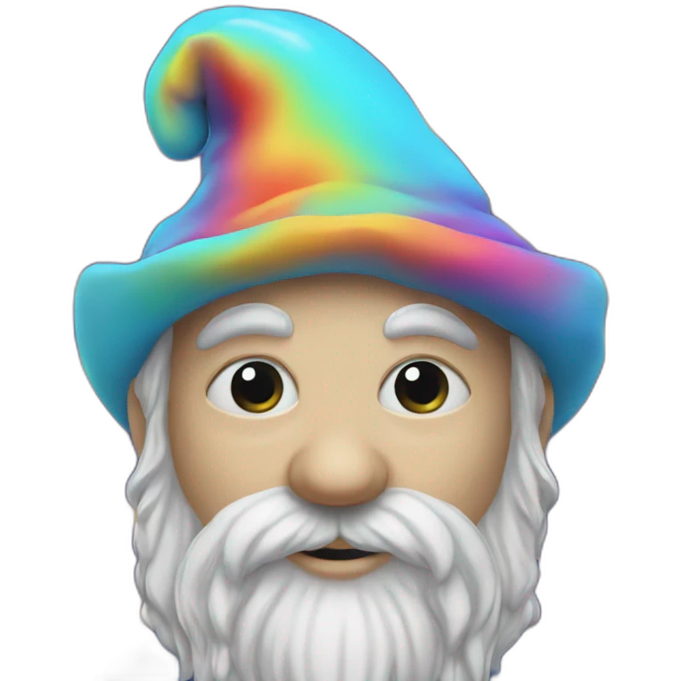 gnome on psychedelics emoji