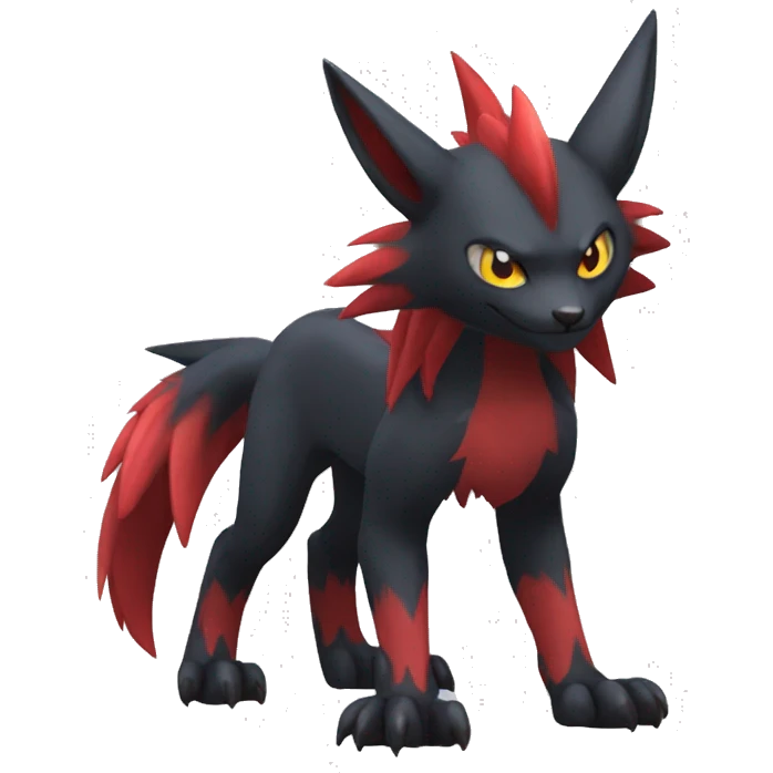 Nargacuga-Litten-Zoroark full body emoji