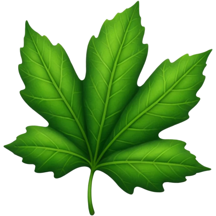 nature element leaf emoji