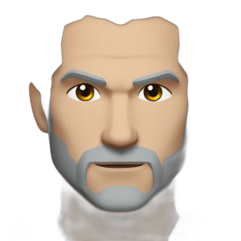 Geralt of rivia scar emoji