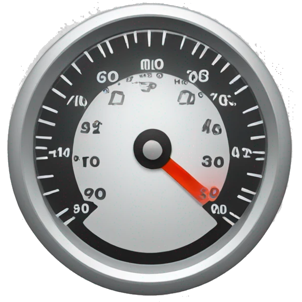 speedometer emoji