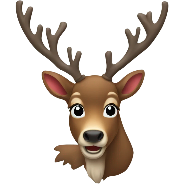 Reindeer emoji