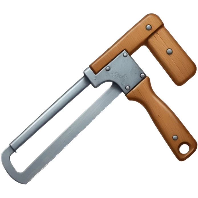 Undecided wood hacksaw emoji