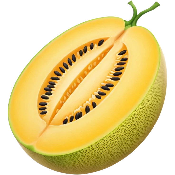 yellow melon uncut emoji