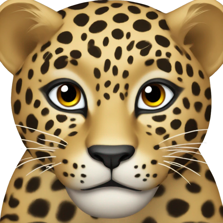 Leopard hart emoji