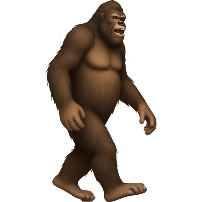 Bigfoot emoji