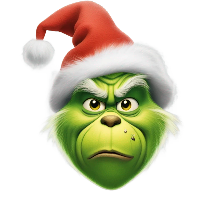 The grinch emoji