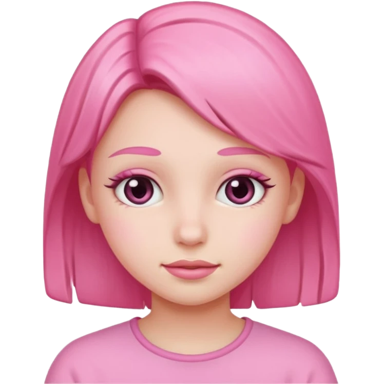 pink girl emoji