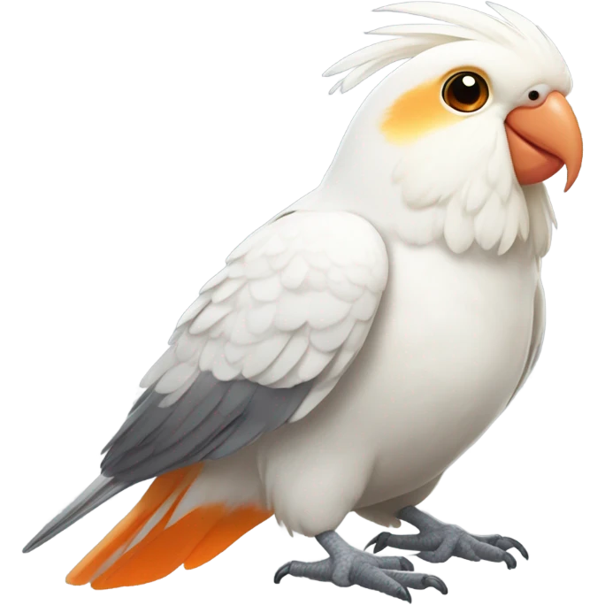 Cockatiel white  emoji