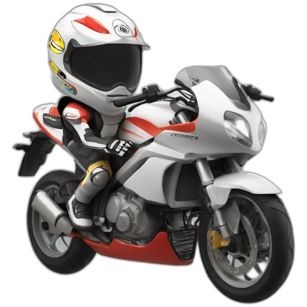 Moto carreras 33 emoji