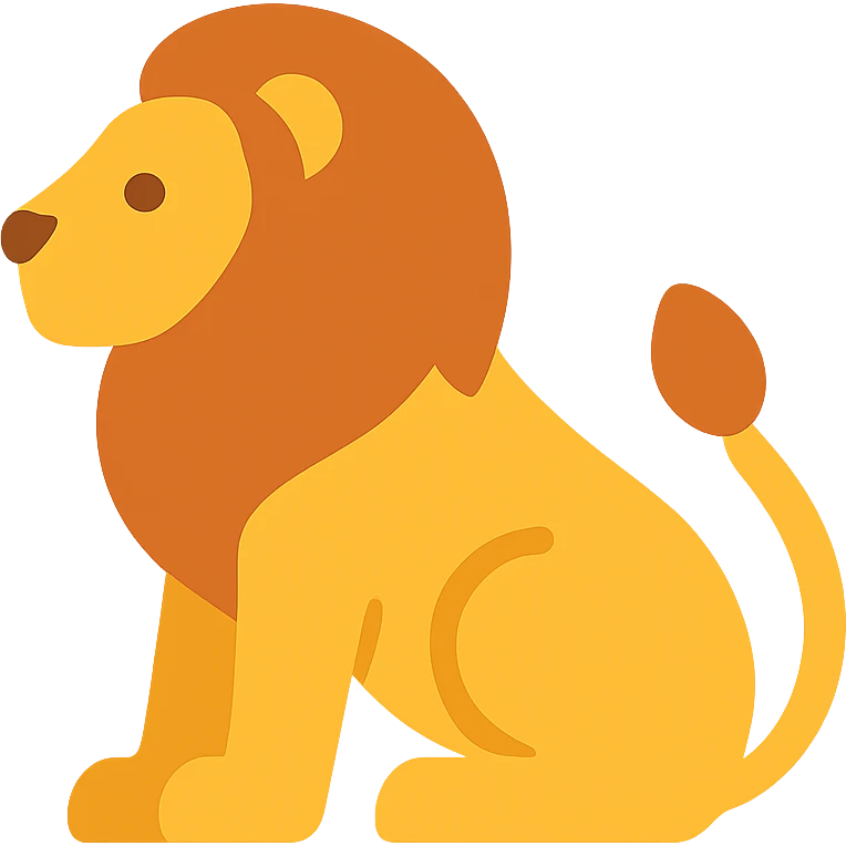 Lion emoji