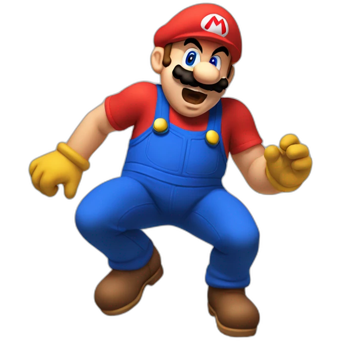 Mario-farting emoji