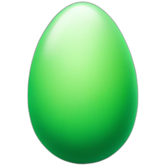 green egg emoji
