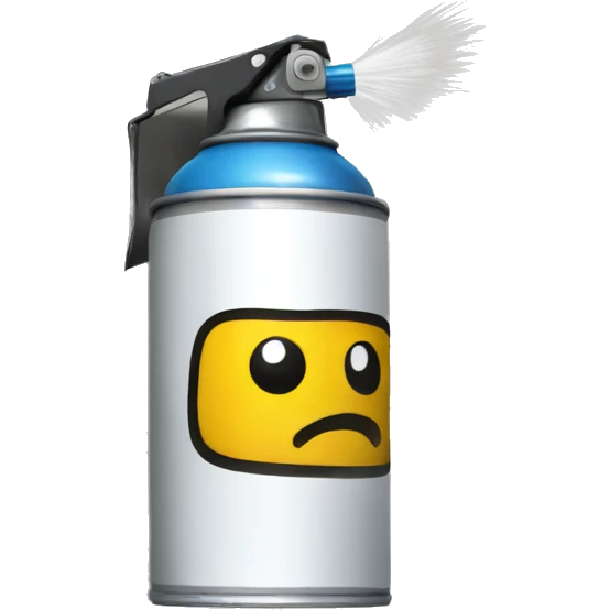 spray can emoji
