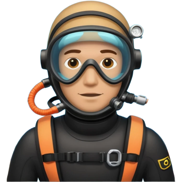 Underwater man emoji