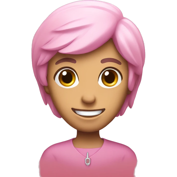 A Book of Mormon pink emoji