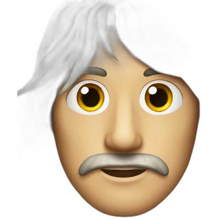 Long hair Guy with  pirate eye patched emoji