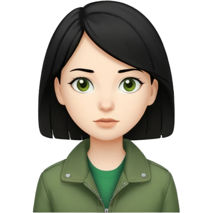 Daria the heroin from the MTV cartoon emoji