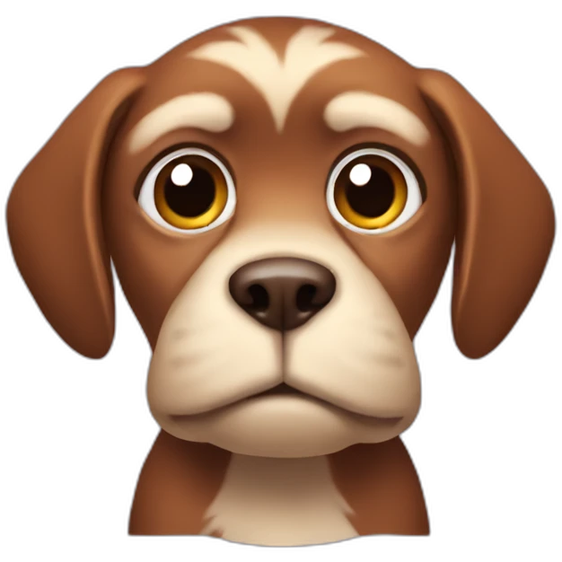 Dog-monkey emoji