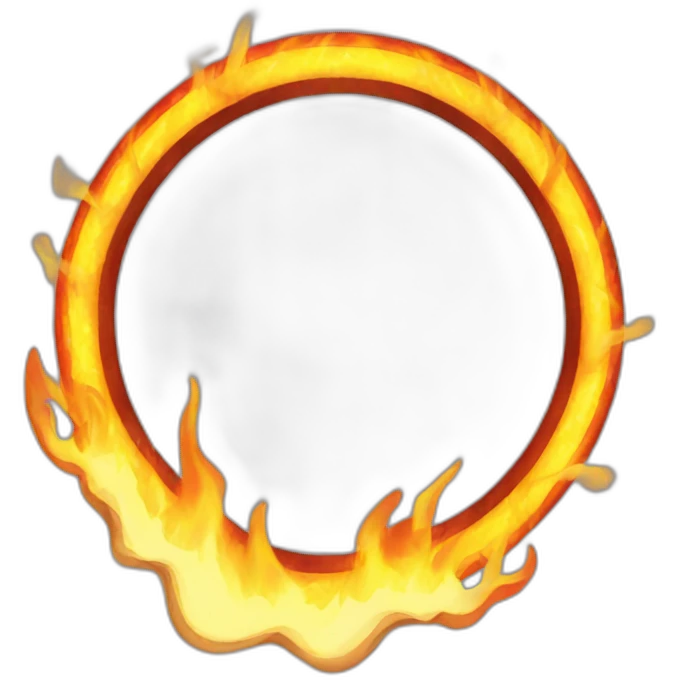 Ring of fire emoji
