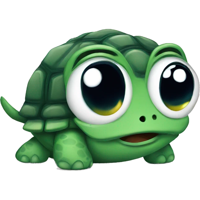 Turtle crying  emoji