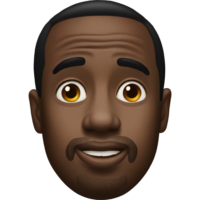 P Diddy with milk on his nose emoji