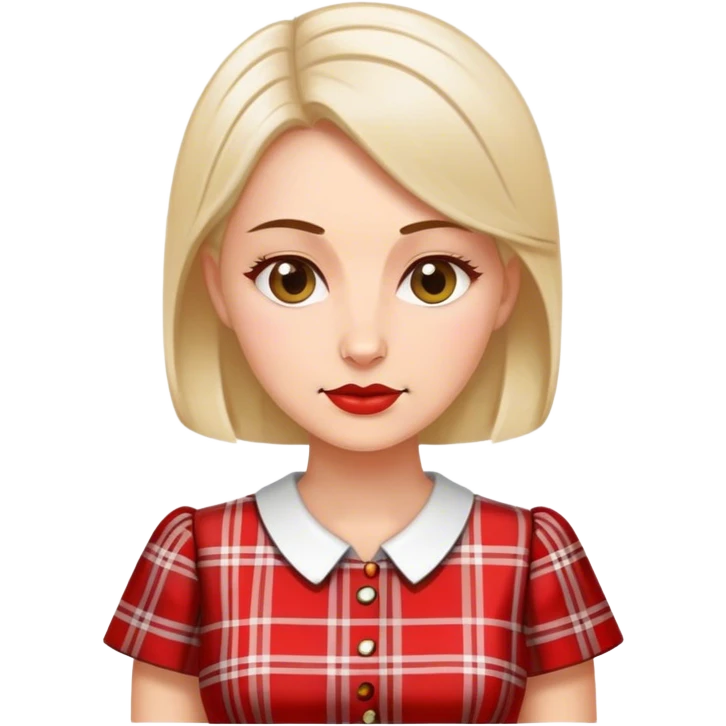  polish woman politician plaid dress emoji