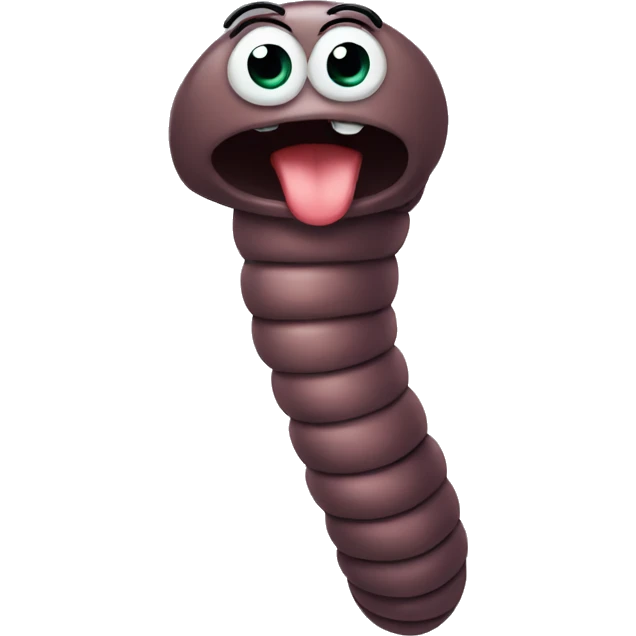 worm emoji