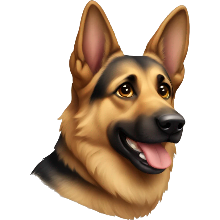 german shepard emoji