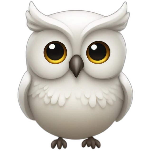 Coruja farmacêutica emoji