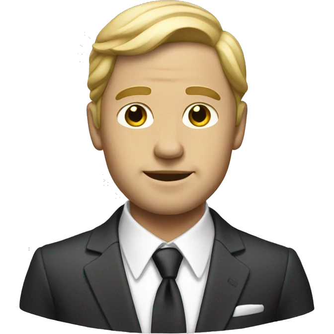 white men rich suit emoji