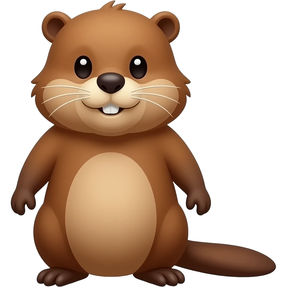 Großer biber emoji