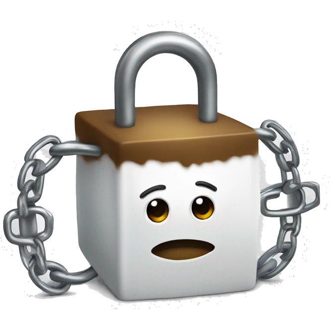 sugar cube wit handcuff emoji