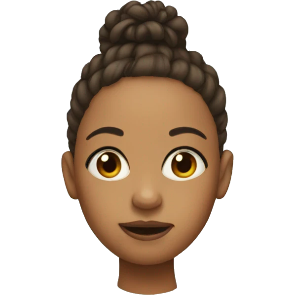 sister with big head  emoji
