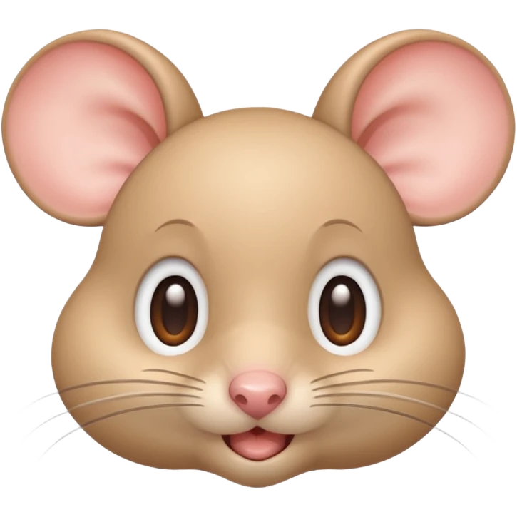 Un ratón cute volteando los ojos 🙄 como ese emoji SOLO LOS OJOS emoji